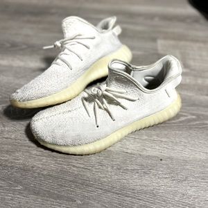White Yeezys